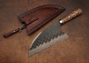 KnifeBoss damaškový srbský nůž 8.5" (218 mm) VG-10