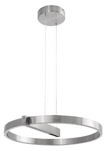 RABALUX 72222 Thrac závesné svietidlo D600mm LED 34W/1700lm 4000K kartáčovaný hliník, biela, ON/OFF