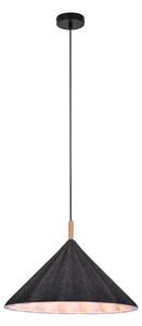 RABALUX 72164 Linavo závesné svietidlo D520mm 1xE27 čierna, šedá