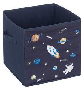 Úložný box Rocket, sada 2ks, 29x29x29 cm, modrá