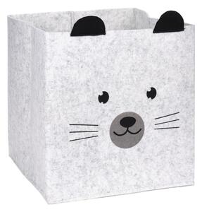 Úložný box Mouse, 32x32x32 cm, sivá