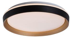 RABALUX 71308 Ladan stropné svietidlo D500mm LED 48W/3000lm 3000-6500K hnedá, zlatá, biela, stmievateľné, diaľkový ovládač
