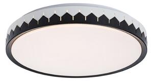 RABALUX 71303 Malin stropné svietidlo D400mm LED 24W/1500lm 3000-6500K čierna, šedá, biela, stmievateľné, diaľkový ovládač