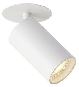 Moderné zapustené bodové svietidlo biele GU10 50mm IP44 - Chels
