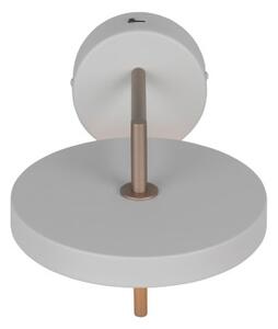 TRIO 240270176 KEATON nástenné svietidlo D200mm SMD LED 10W/1200lm 2300+3000+4000K svetlošedá, switchdimmer
