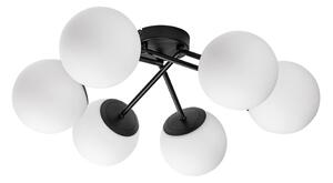 RABALUX 71294 Meduza stropné svietidlo D550mm 6xE14 matná čierna, biela
