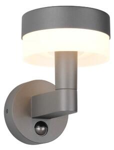 TRIO 230569142 MACKENZIE vonkajšie nástenné svietidlo so senzorom SMD LED 8W/800lm 3000K IP54 antracitová