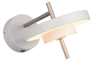TRIO 240270176 KEATON nástenné svietidlo D200mm SMD LED 10W/1200lm 2300+3000+4000K svetlošedá, switchdimmer