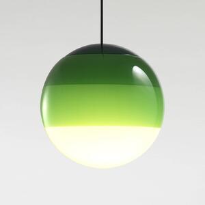 MARSET LED závesné svietidlo Dipping Light Ø 20 cm zelená, Zelená, Obývacia izba / jedáleň, Sklo, Dizajn, Závesné svietidlo