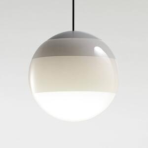 MARSET LED závesné svietidlo Dipping Light Ø 30 cm biela, Biela / opálová, Obývacia izba / jedáleň, Sklo, Dizajn, Závesné svietidlo