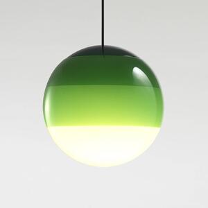 MARSET LED závesné svietidlo Dipping Light Ø 13 cm zelená, Zelená, Obývacia izba / jedáleň, Sklo, Dizajn, Závesné svietidlo