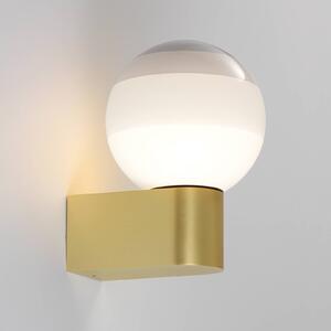 MARSET LED nástenné svetlo Dipping Light A1, biela/zlatá, Mosadz / zlato, Obývacia izba / jedáleň, kov, Dizajn, Nástenné svietidlo