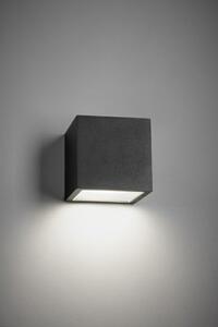 Light-Point - Cube Vonkajšie Nástenné Svietidlo Down Black - Lampemesteren