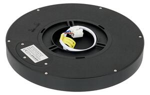 LED Stropné svietidlo MAQ LED/18W/230V 3000/4000/6500K IP40 čierna