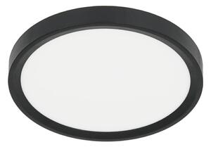 LED Stropné svietidlo MAQ LED/18W/230V 3000/4000/6500K IP40 čierna