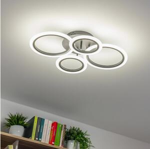 Brilagi - LED Stmievateľný prisadený luster ORBITS LED/50W/230V 3000-6500K antracit + DO