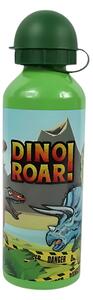 Detská kovová fľaša DINO ROAR 500 ml zelená