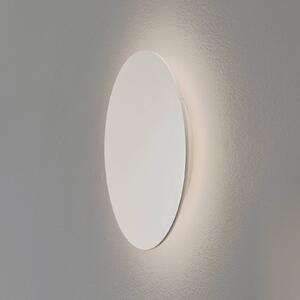 Argon LED nástenné svetlo Orios Plus, piesková farba, kov, Ø 30 cm, Krémová / jantárovo žltá, Obývacia izba / jedáleň, kov, Moderný, Nástenné svietidlo