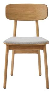 Jedálenská stolička Unique Furniture LIVO hnedá drevo 38444205