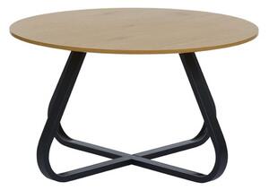 Konferenčný stolík Unique Furniture CESURA 80x80 cm hnedý dřevo 50440000