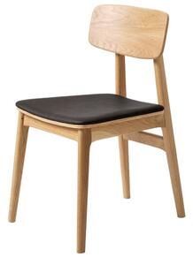 Jedálenská stolička Unique Furniture LIVO hnedá drevo 38444201