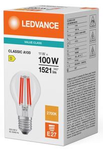 LED Žiarovka CLASSIC FILAMENT A60 E27/11W/230V 2700K - Ledvance