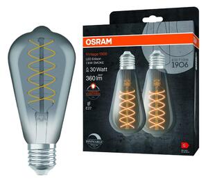 SADA 2x stmievateľná LED žiarovka VINTAGE FILAMENT E27/7,8W/230V 1800K - Osram