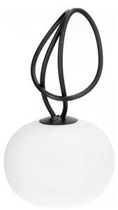 LED stmievateľné nabíjateľné vonkajšie svietidlo VENEZIA LED/1,5W/5V 2500K IP54 2600mAh čierne