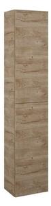 Kúpeľňová skrinka vysoká Ceramia Lea 30x150x23,6 cm dub LEA30VD