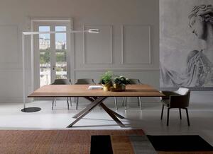 4x4 dizajnový jedálenský stôl s rozťahovaním OZZIO