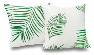 Kvalitex Sada 2 obliečok na vankúš bavlna renforcé TROPICAL biele 40x40cm