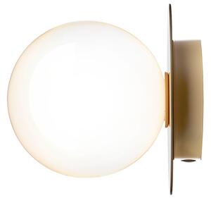 Nuura - Liila 1 Nástenné Svietidlo/Stropné Lampa Nordic Gold/Opal White - Lampemesteren