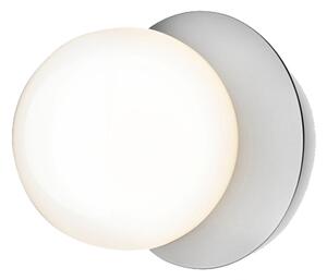 Nuura - Liila 1 Nástenné Svietidlo/Stropné Lampa Light Silver/Opal White - Lampemesteren