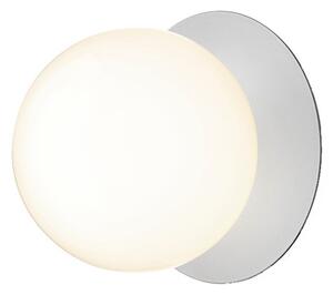 Nuura - Liila 1 Large Nástenné Svietidlo/Stropné Lampa Light Silver/Opal White - Lampemesteren