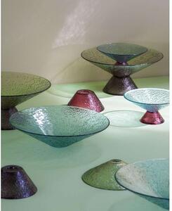Hübsch - Bonbon Glass Bowl Large Green/Brown Hübsch - Lampemesteren