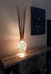 Stolná lampa EXOTIC pastel, ručná práca