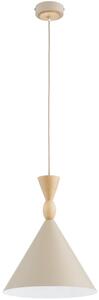 Luster na lankách FERYT 1xE27/15W/230V béžová