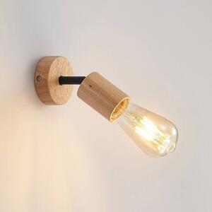 Lindby - Magniva Nástenné Svietidlo/Stropné Lampa Wood - Lampemesteren