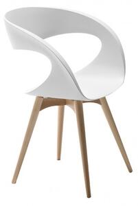 RAFF SL dizajnová stolička drevená podnož masív