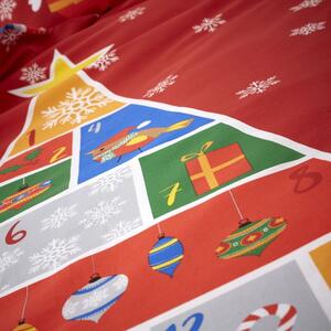 Detské obliečky na dvojlôžko 200x200 cm Countdown to Christmas - Catherine Lansfield