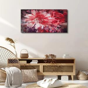 Obraz canvas Abstrakcie rastlinných kvetín
