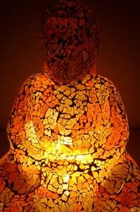 Lampa Budha, ručná práca