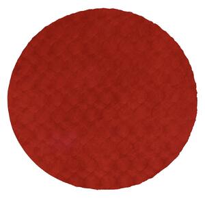 Obsession , Kusový koberec Diamond Cut 800 Red kruh, 120x120 (priemer) kruh, červená, obývacia izba