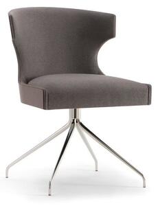 XIE dizajnová stolička S Z chromová podnož