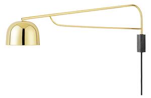 Normann Copenhagen - Grant Nástenné Svietidlo 111 cm Brass - Lampemesteren