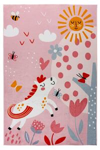Obsession , Detský kusový koberec Magic Kids ML 101 Flho, 115 x160, ružová, detská izba