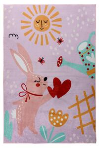 Obsession , Detský kusový koberec Magic Kids ML 106 Lora, 115 x160, ružová, detská izba