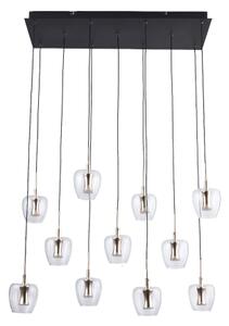 Zuma Line MD2291-11B-3BGT - LED závesný luster na lanku NELSON 11xLED/3W/230V čierna