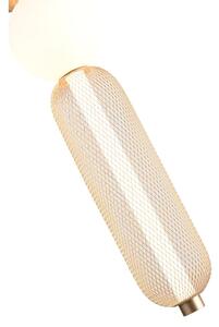 Zuma Line MD2596-5A-3BGT- LED luster na lankách SARR 27W/230V 3000-5700K zlatá + diaľkové ovládanie