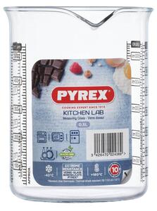 Sklenená odmerka s lievikom PYREX 500ml
